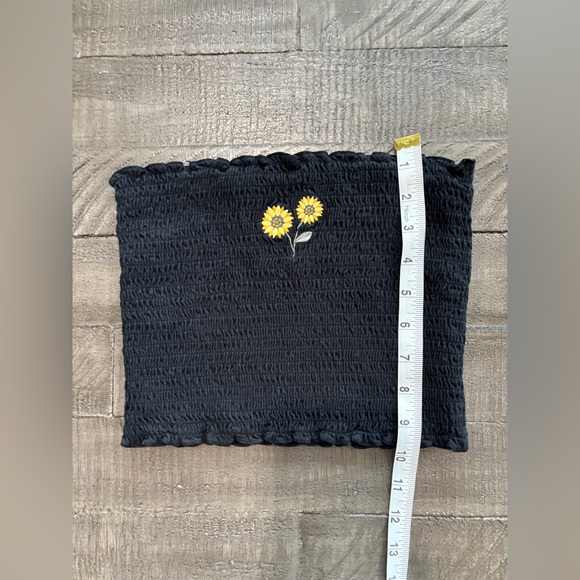 John Galt Camisole + Tube Top Black Crop Top Bundle Small - Picture 6 of 8